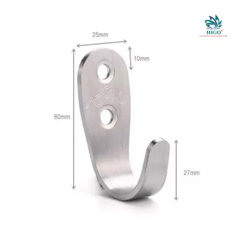 Móc treo vách ngăn vệ sinh inox 304 mẫu 3
